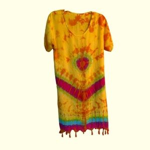 Made in Angola. Gorgeous African Dress. Size L.